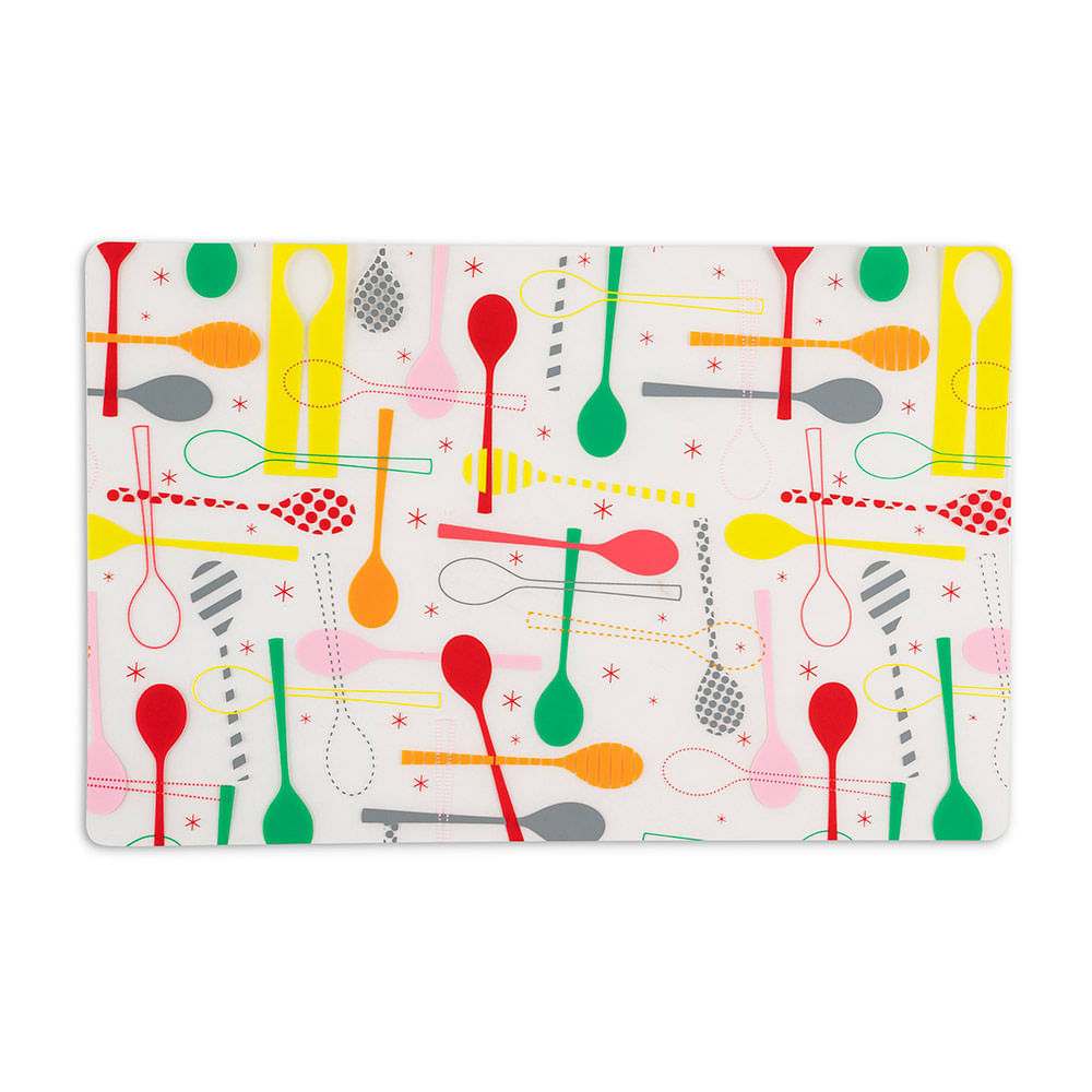 Individual diseño Cook 44x28.5cm Orange
