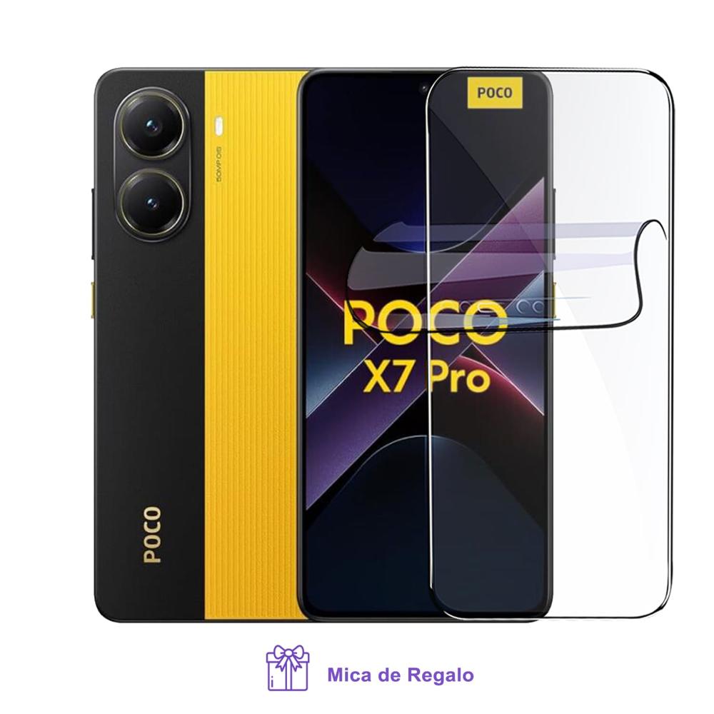 Xiaomi Poco X7 Pro 5G 12Gb Ram 512Gb Rom Yellow con Mica Hidrogel