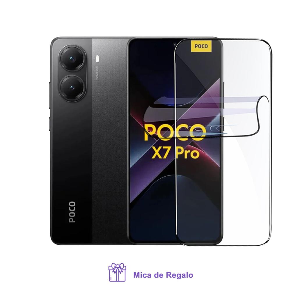 Xiaomi Poco X7 Pro 5G 12Gb Ram 512Gb Rom Negro con Mica Hidrogel