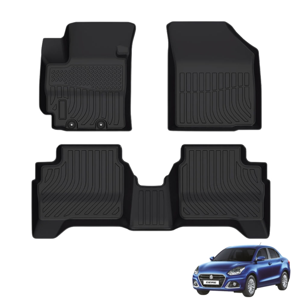 Piso de Auto 5D Para SUZUKI DZIRE 2023+ - Protección Total para el Interior del Vehículo