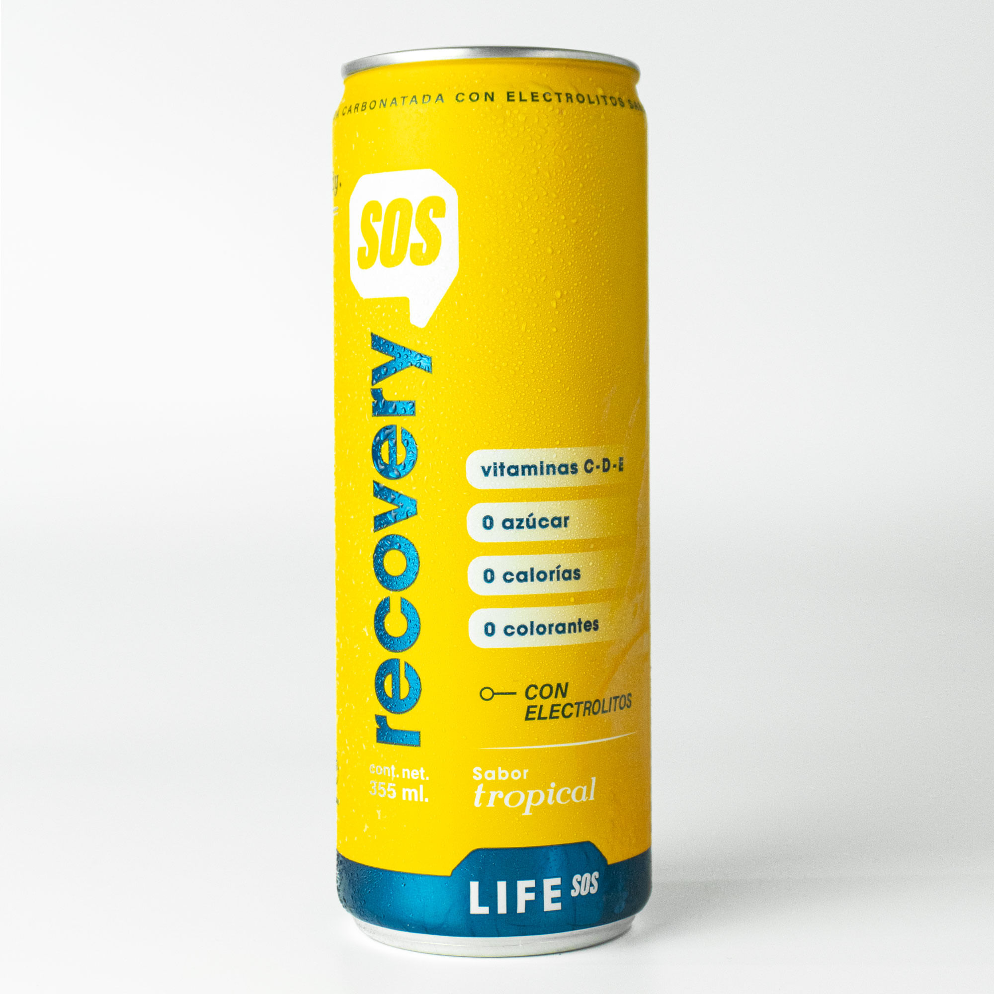 Bebida Rehidratante LIFE SOS Recovery Lata 355ml