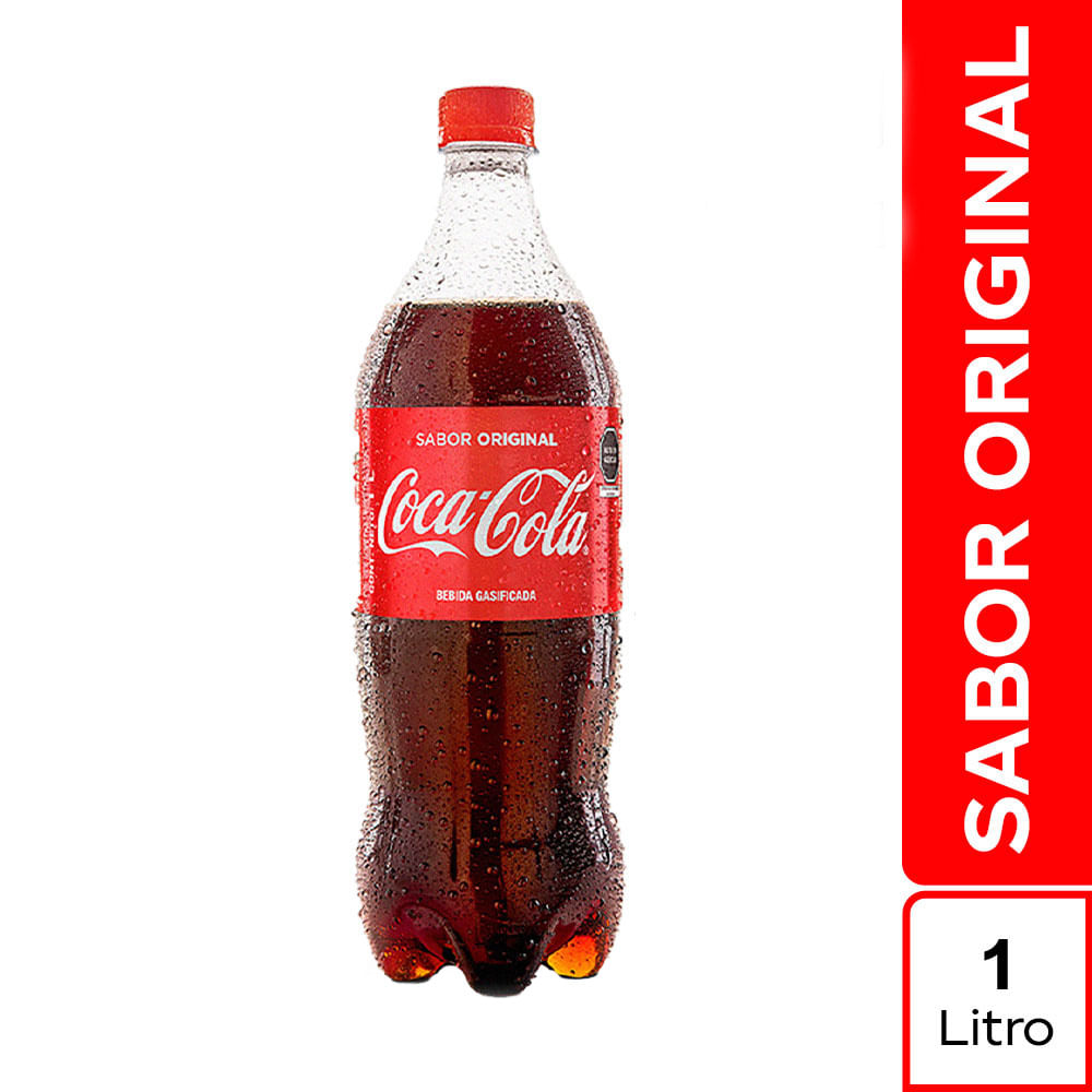 Gaseosa COCA COLA Botella 1L