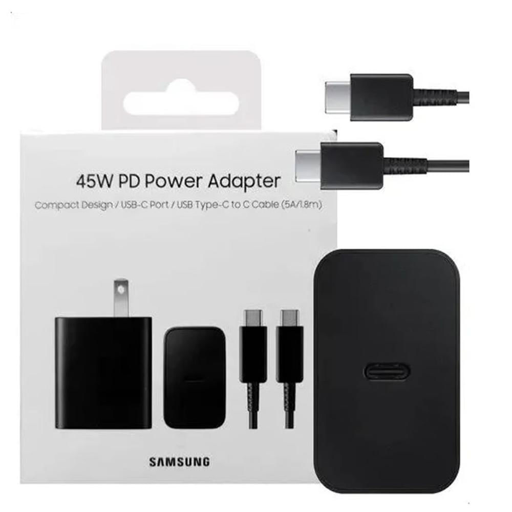 Samsung Cargador 45watts para Galaxy A53 A33 A23 A73 A55