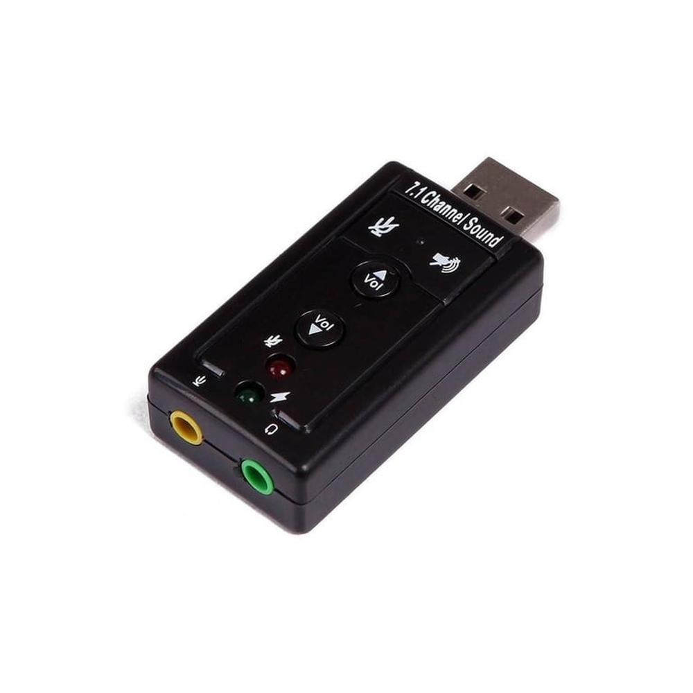 Tarjeta Sonido 71 Usb Audio 3d Microfono Externo