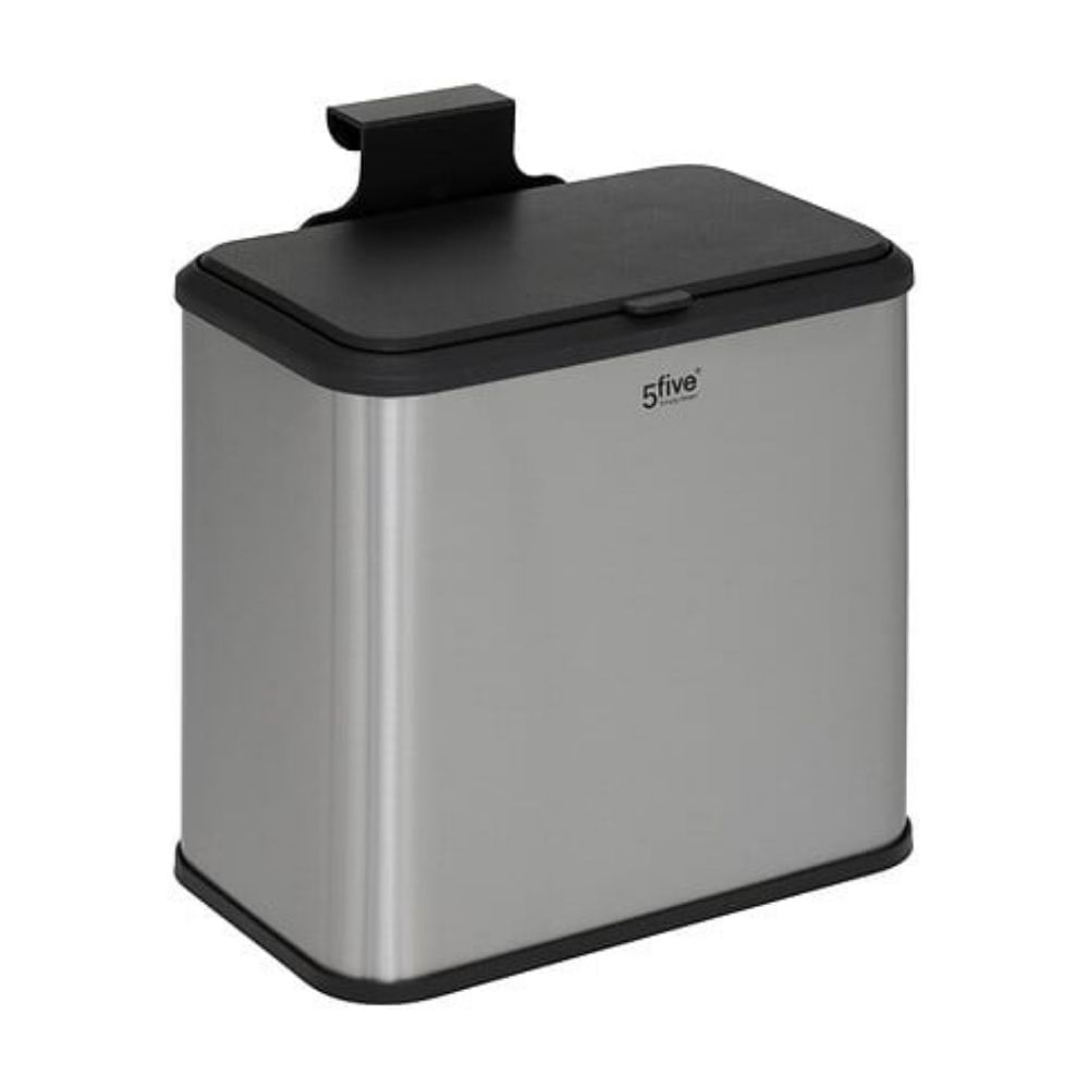 Tacho de Cocina Gabinete Acero Inoxidable 5L Plata