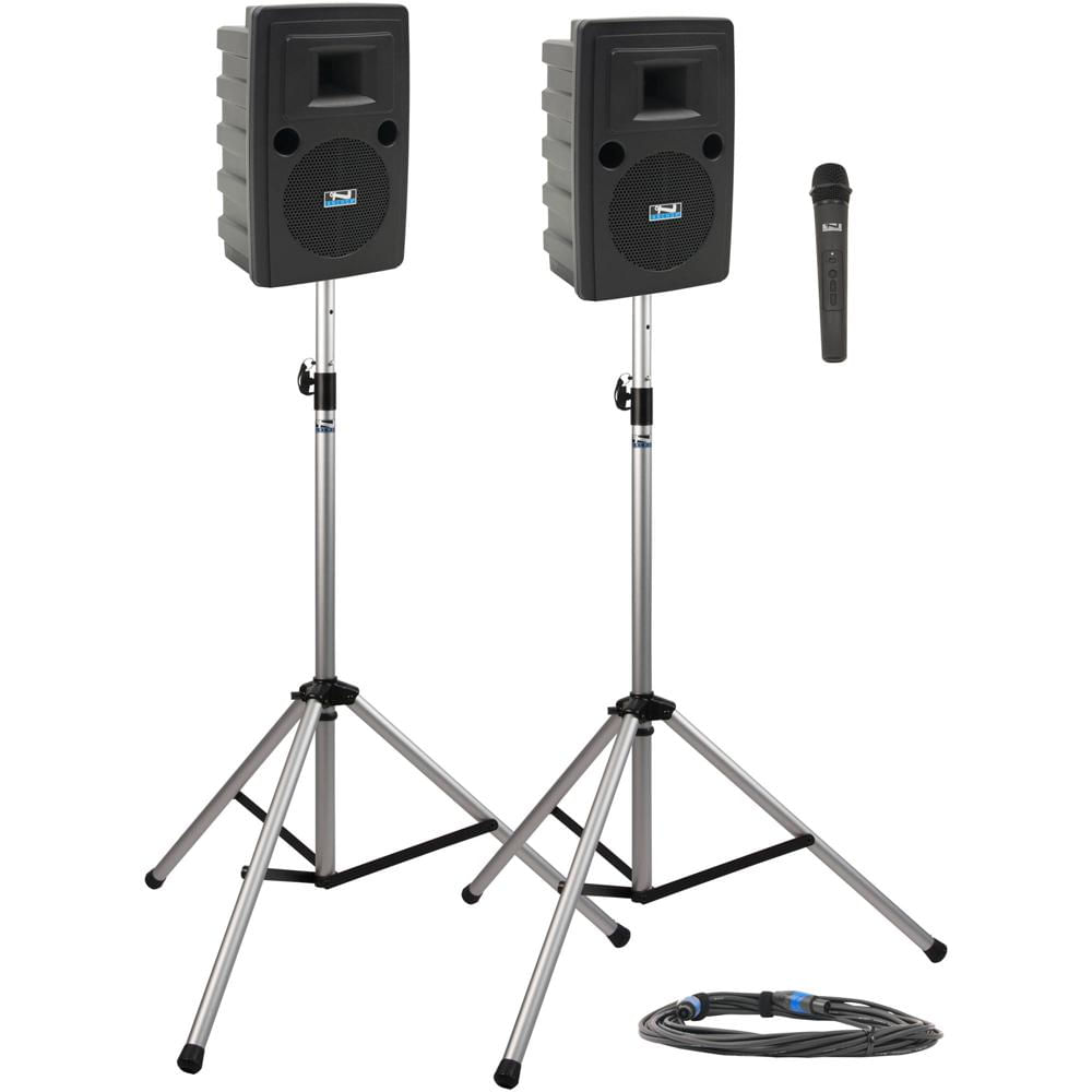 Anchor Audio LIB-DP1-H Paquete Deluxe Liberty 1 Sistema PA Portátil Bluetooth con Micrófono Inalámbr
