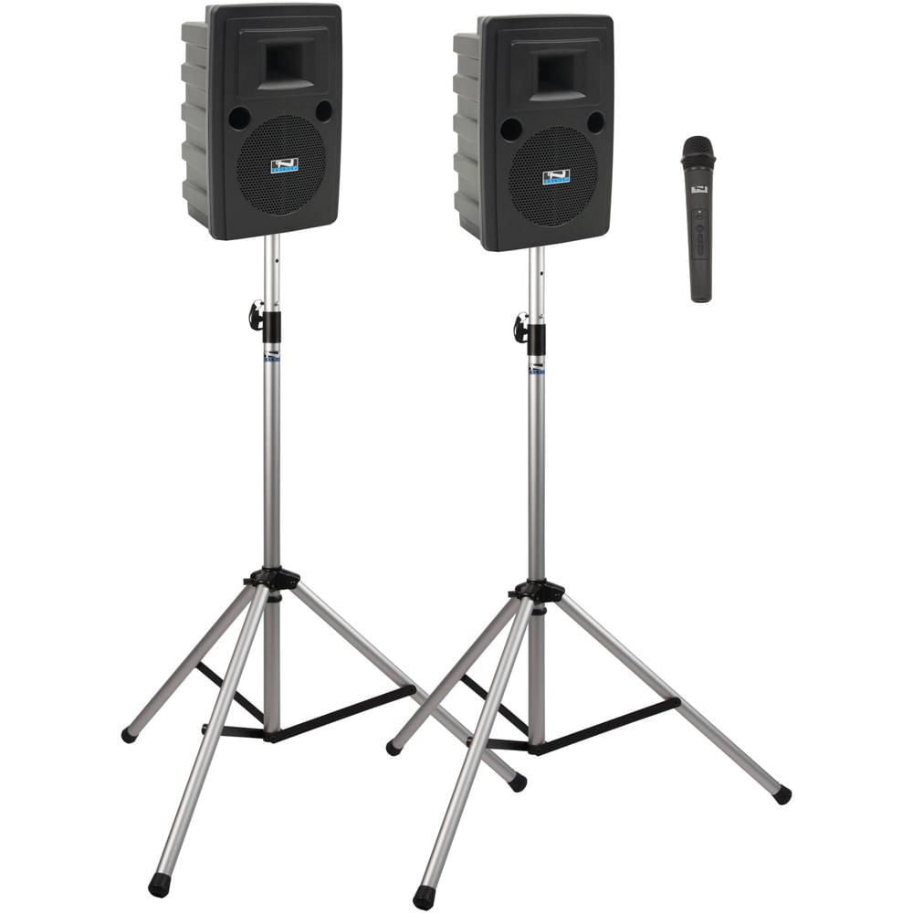 Anchor Audio LIB-DP1-AIR-H Paquete Deluxe AIR 1: Sistema PA Portátil Bluetooth con Transmisor AIR, M