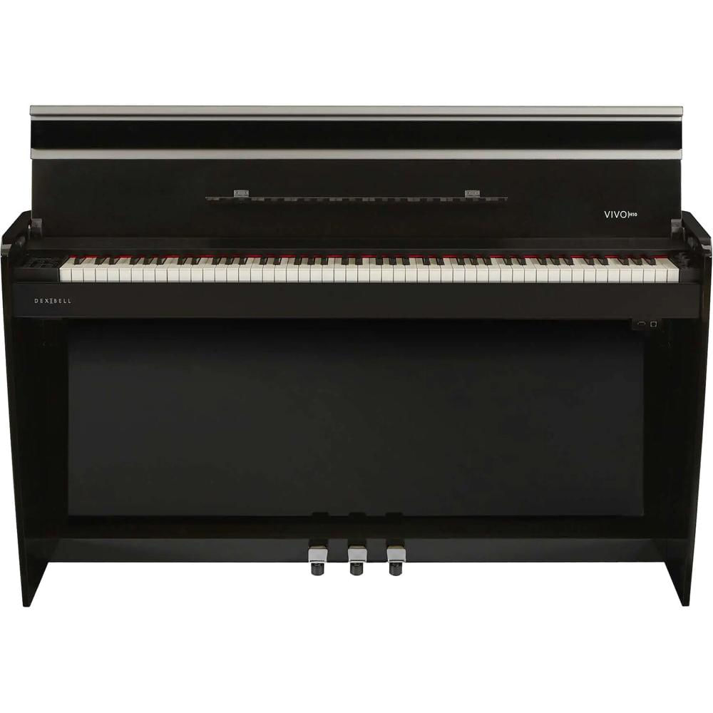 Piano Digital Vertical Dexibell VIVO H10 con Banco (Negro Pulido) - Ideal para Entusiastas y Pianist