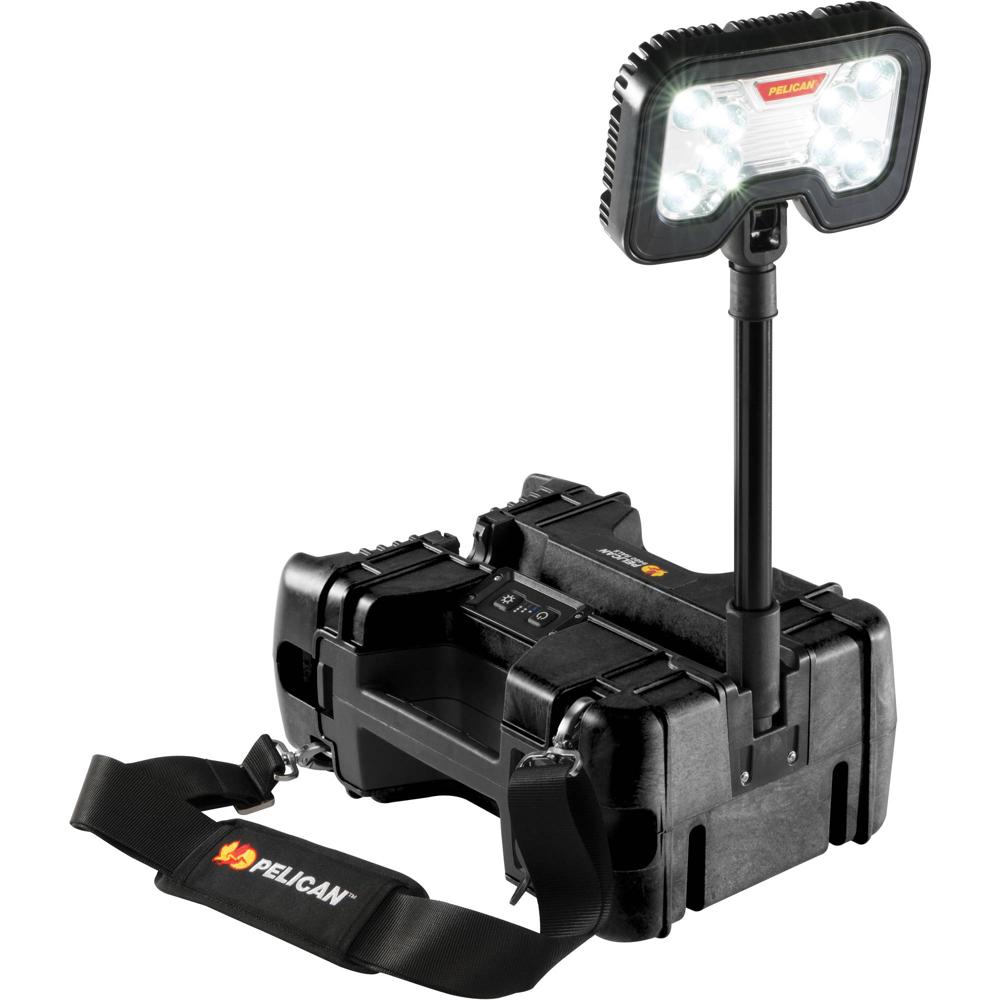 Sistema de Iluminación Remota Pelican 9480 (Negro) - 1000/3000/4000 Lúmenes, 8 LEDs Blancos, Modos d