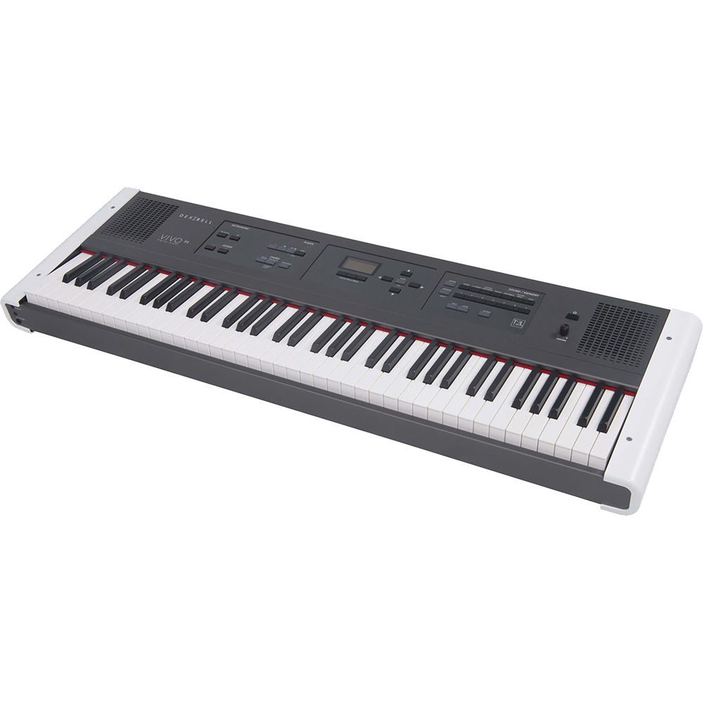 Piano Digital Portátil Dexibell VIVO P3 con 73 Teclas de Martillo, Tecnología T2L, Biblioteca de Son