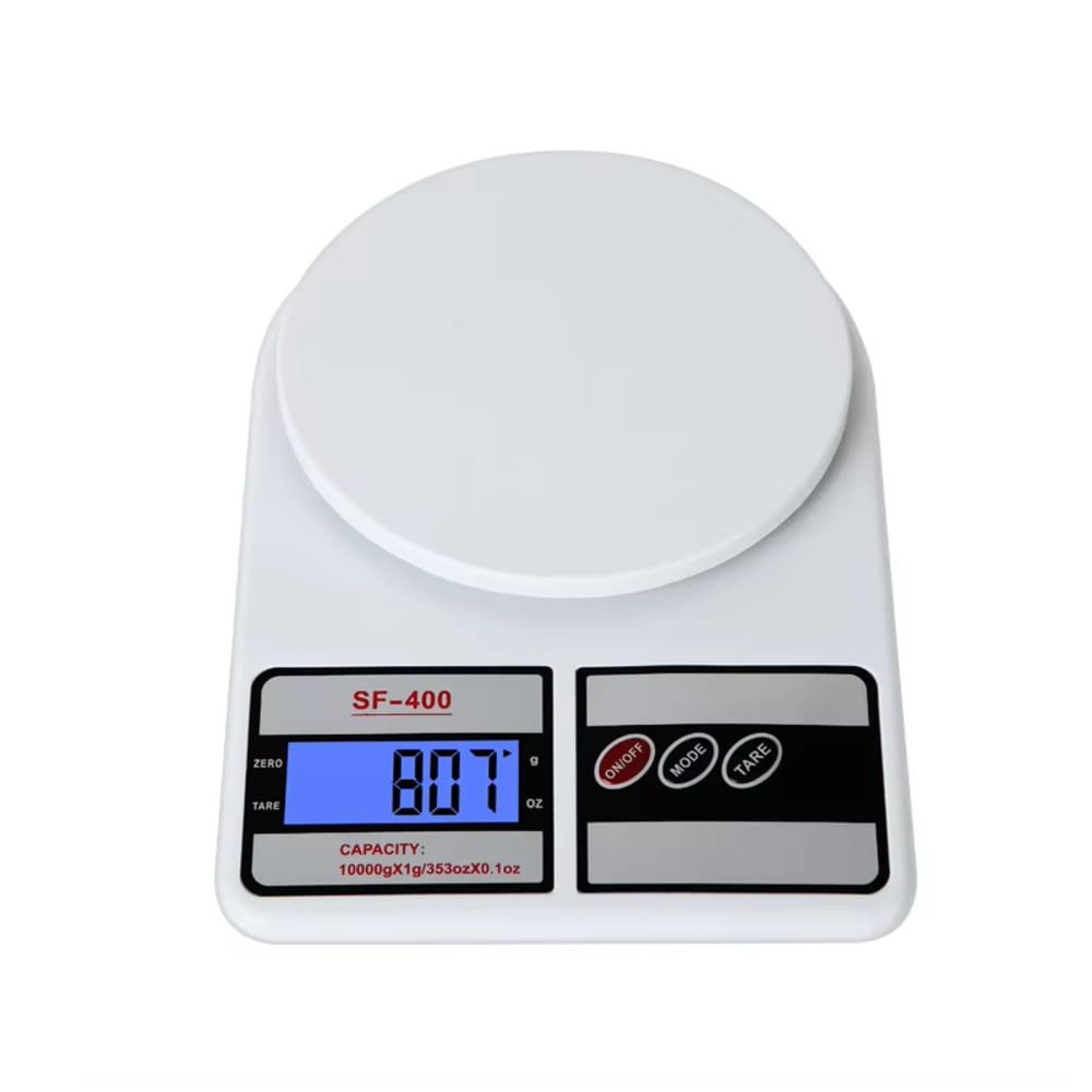 Balanza Digital Gramera 10kg/1g Repostería Cocina  Pantalla Retroiluminada