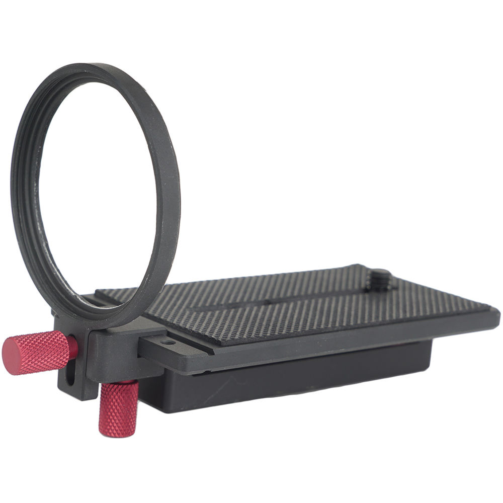 Adaptador de Lente CAME-TV de 52mm para Cámaras Compactas con Base y Montaje Ajustable