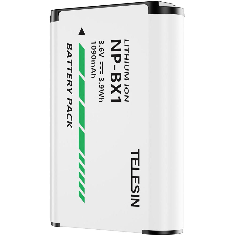 Batería Recargable TELESIN NP-BX1 (1090mAh) para Cámaras Sony ZV-1, ZV-1 II y RX100