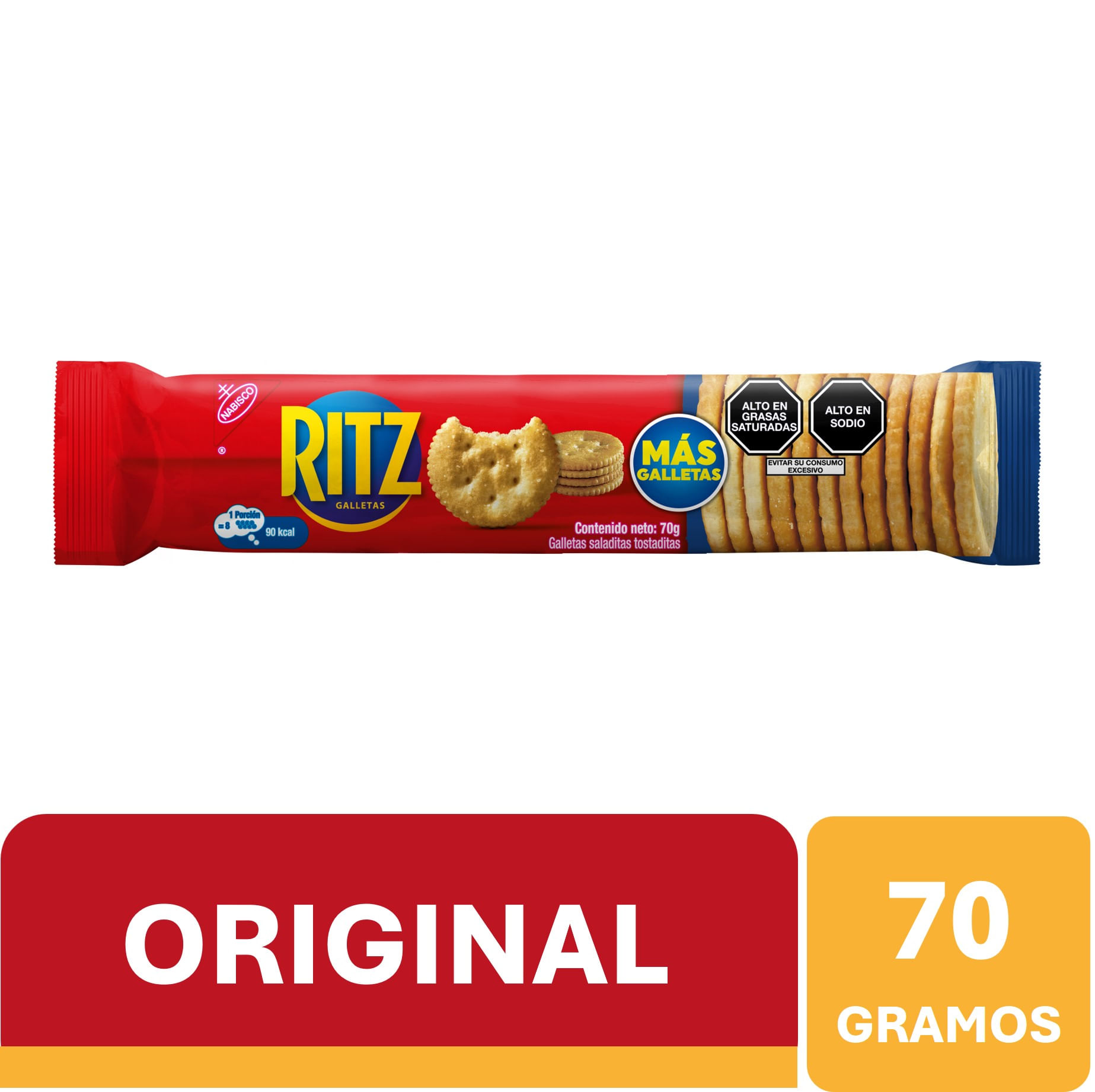 Galletas Saladas RITZ Taco Paquete 70g