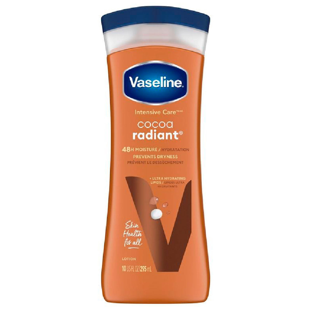 Loción Corporal VASELINE Cocoa Radiant Frasco 295ml