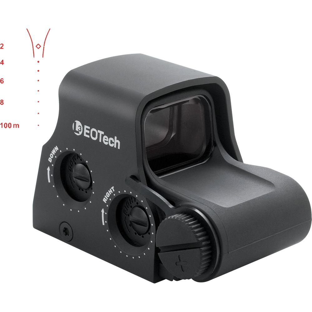 EOTech XPS2-Sage Visor Holográfico (Negro Mate) - Compatible con Lanzador de Rifle Sage Menos Letal,