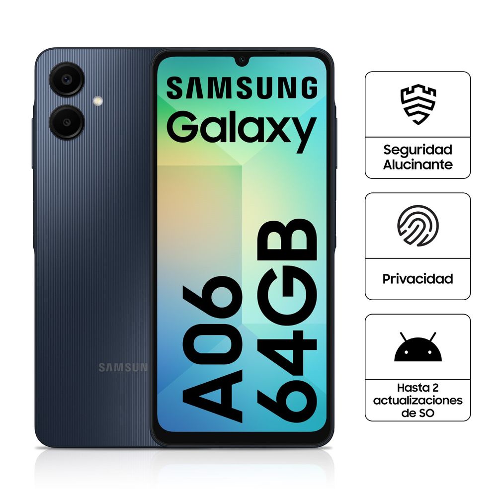 Celular Samsung Galaxy A06 SM-A065M 6.7" 4GB RAM  64GB