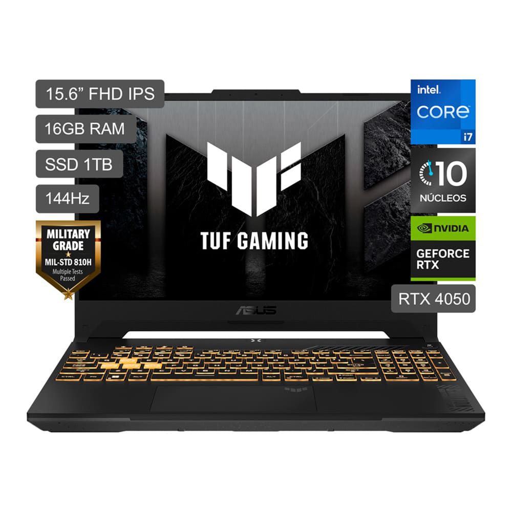 Laptops Asus TUF Gaming F15 FX507VU-LP180W Core i7 16GB RAM 1TB SSD RTX4050