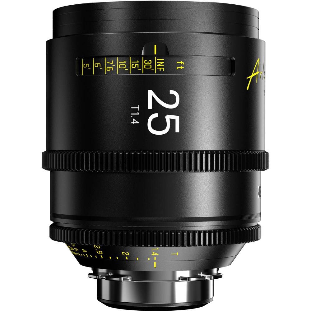 DZOFilm Arles 25mm T1.4 FF/VV Prime Cine Lens (ARRI PL) - Lente de Cine con Cobertura para Sensores