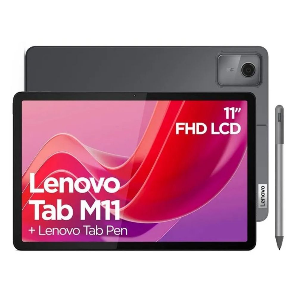 Tablet Lenovo Tab M11, 11 pulg IPS MediaTek Helio G88, Wi-Fi 5, RAM de 4gb 128gb