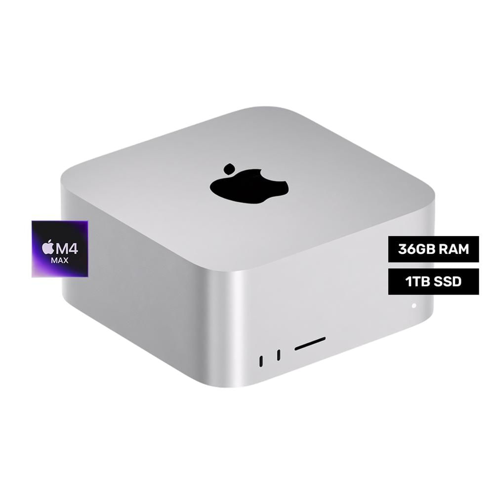 Mac Studio Chip M4 MAX 36GB RAM 1TB SSD | Gris