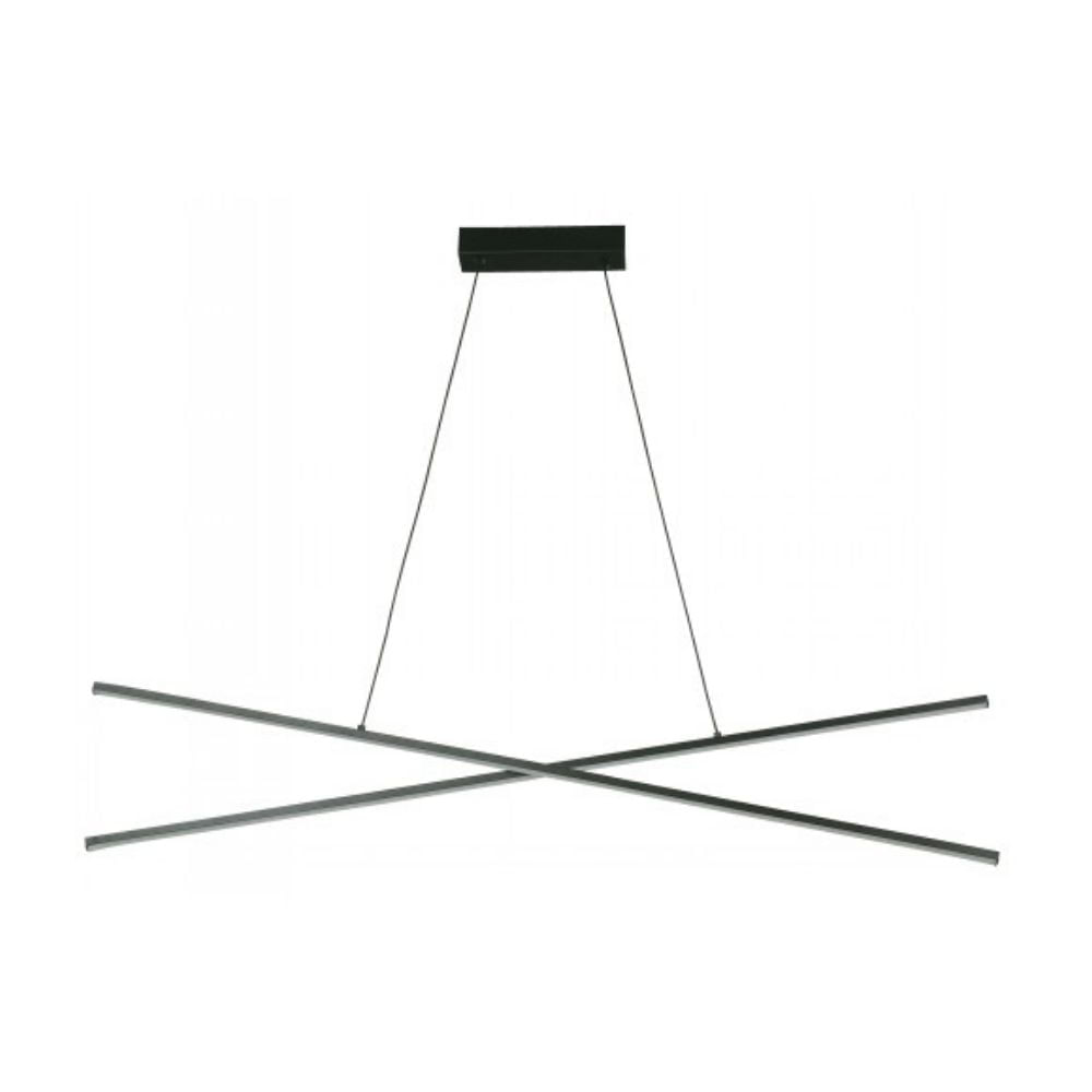 Lámpara Colgante LED Ikelite Modern 25W Luz Cálida Negro