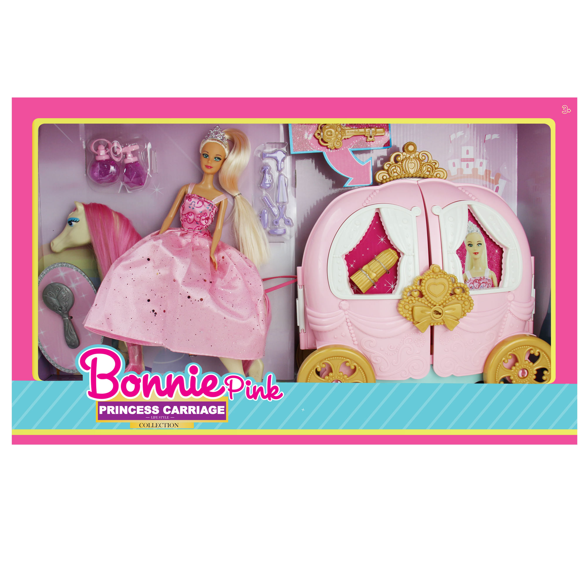 Muñeca Princesa Carrusel B812 BONNIE PINK