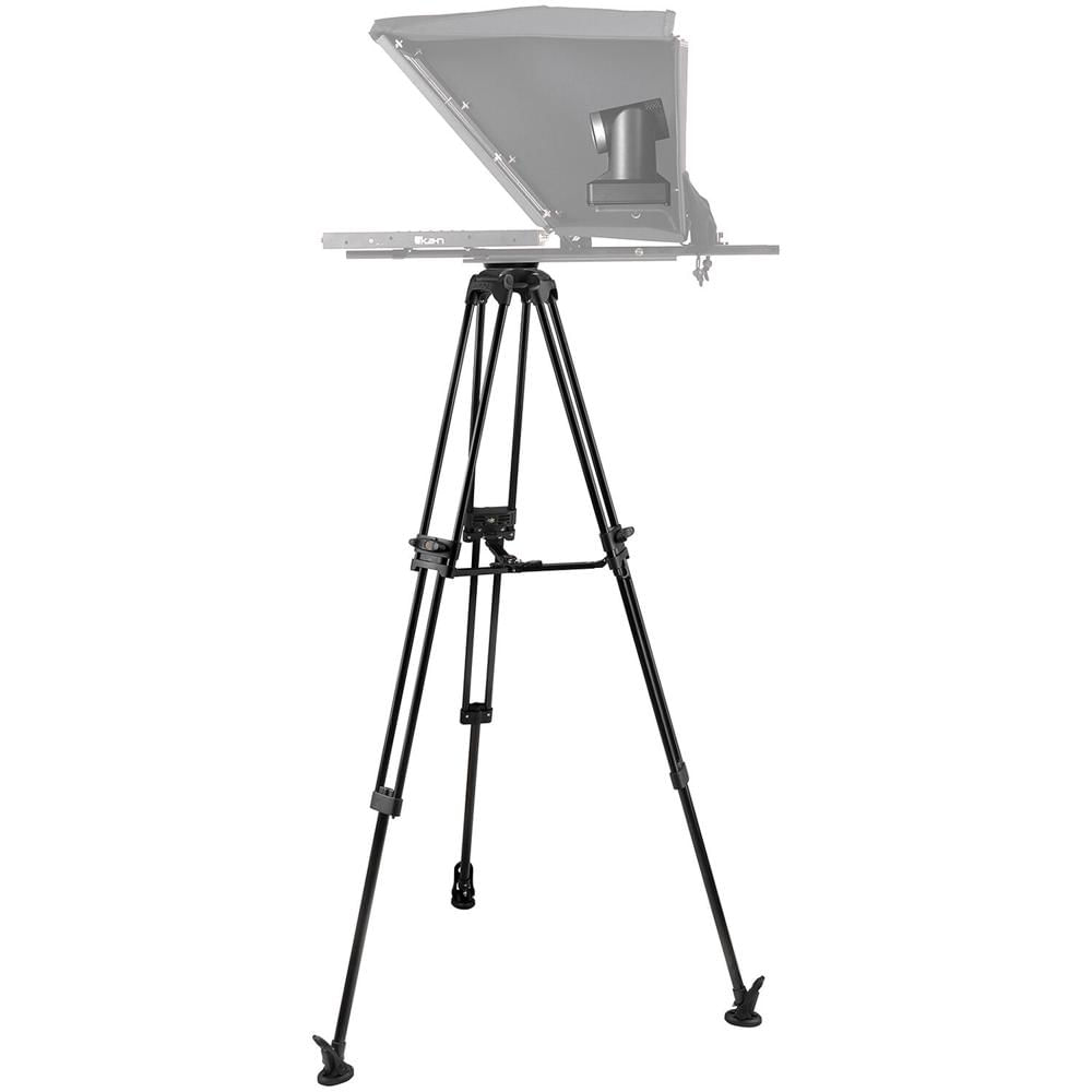 Trípode de Aluminio E-Image PTZ con Base Plana de 100mm y Placa de Liberación Rápida (Carga de 88 lb