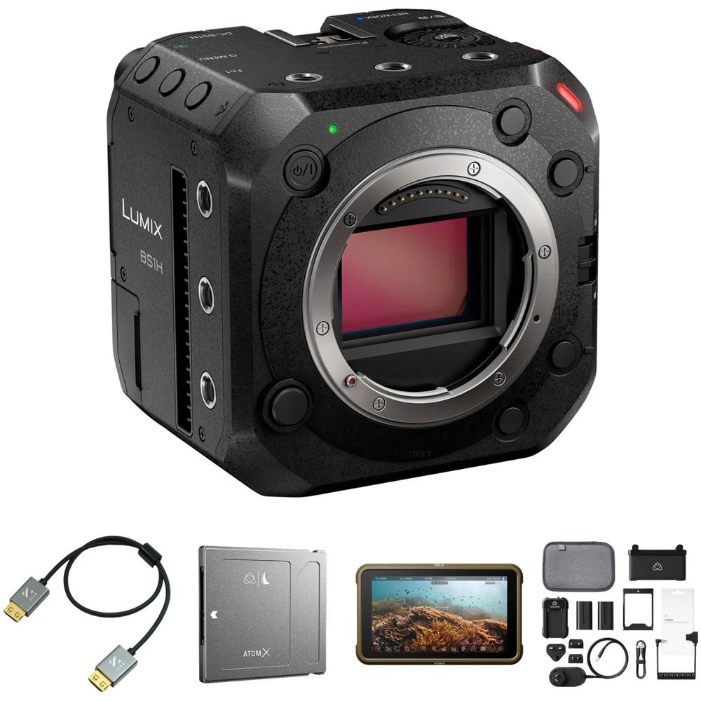 Cámara de Cine Panasonic Lumix BS1H Box con Kit de Grabación Atomos Ninja V5