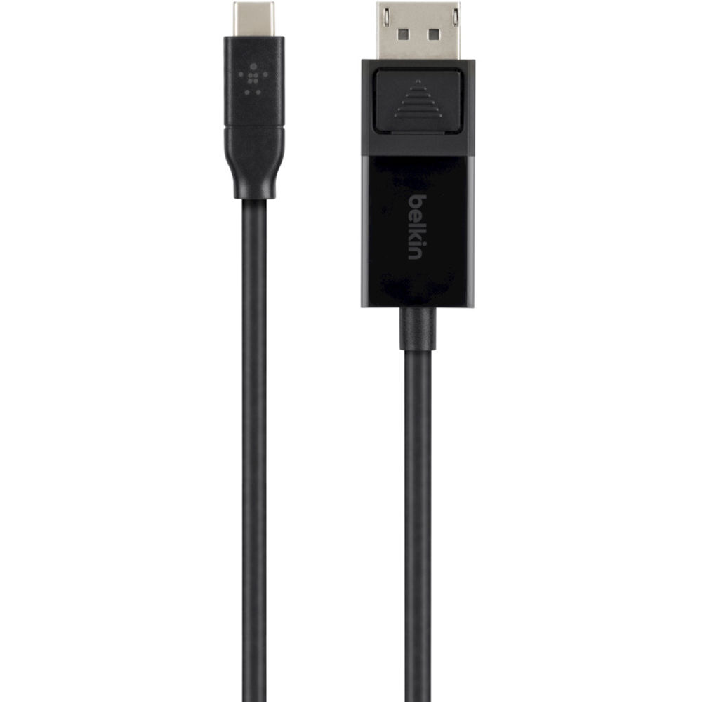 Cable Belkin USB Tipo-C a DisplayPort (6') - Soporta hasta 3840 x 2160 @ 60 Hz, Plug-and-Play