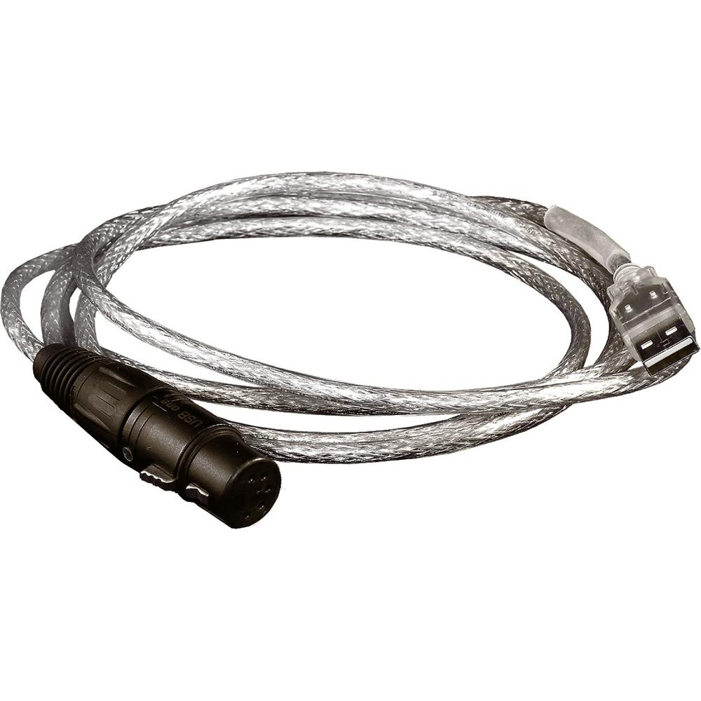 MADRIX USB ONE - Interfaz USB DMX I/O para MADRIX 5, 512 Canales DMX, Plug-and-Play, 5-Pin Neutrik X