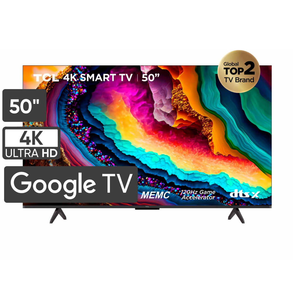 Televisor TCL LED 50" UHD 4K Smart TV 50P755