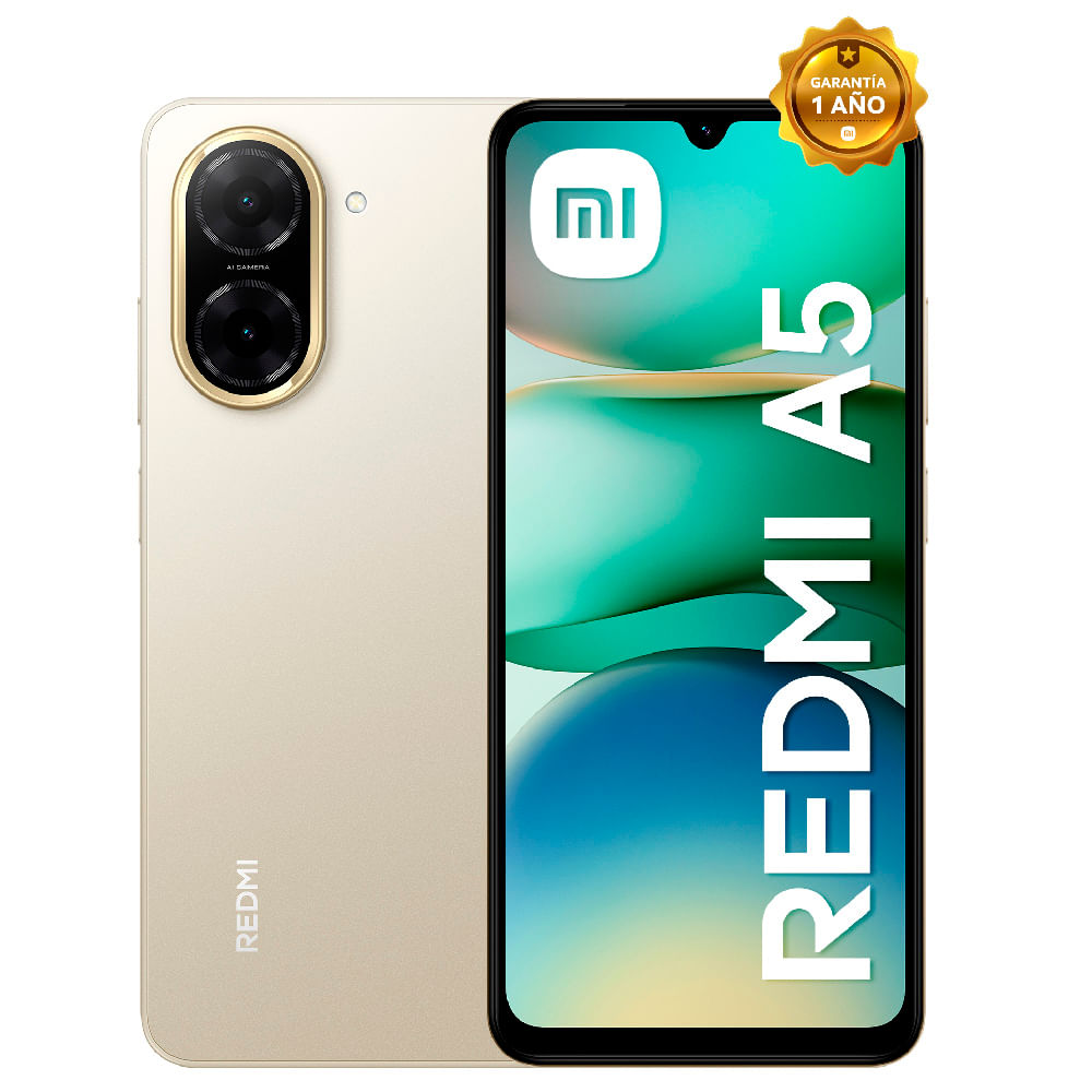 Smartphone XIAOMI Redmi A5 6.8" 3GB 64GB 32MP Sandy Gold
