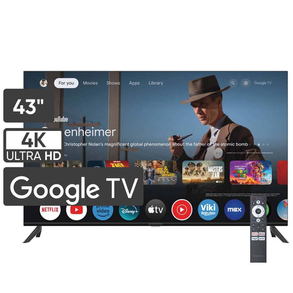 Televisor BLACKLINE 43" UHD 4K Smart TV BL43-T3000UD