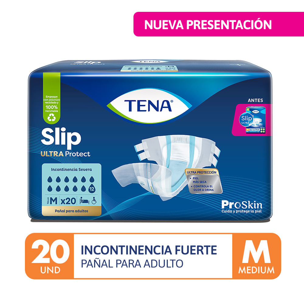 Pañal para Adulto TENA Slip Ultra Talla L Paquete 20un