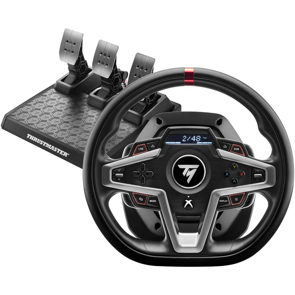 Volante de Carreras Thrustmaster T248 y Set de Pedales T3PM (Compatible con Xbox Series X/S, Xbox On
