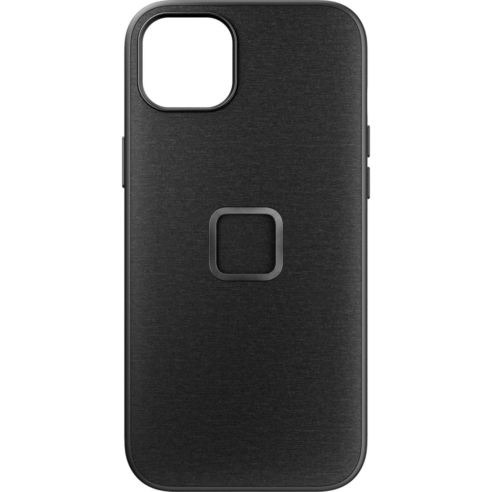 Funda de Tela Peak Design Everyday para iPhone 15 Plus (Carbón) - Protección contra Caídas, Conector