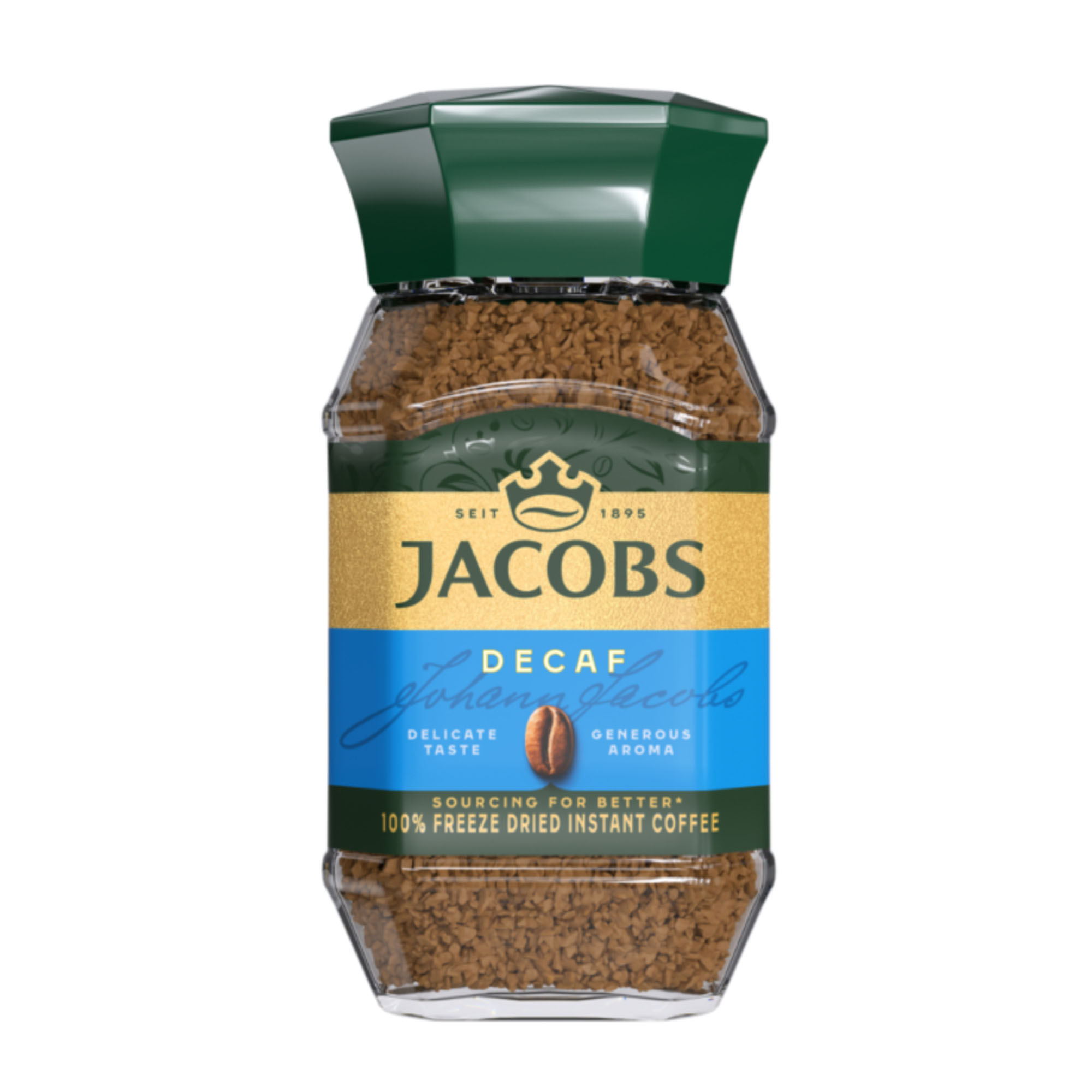 Café  JACOBS Descafeinado Intenso Frasco 100g