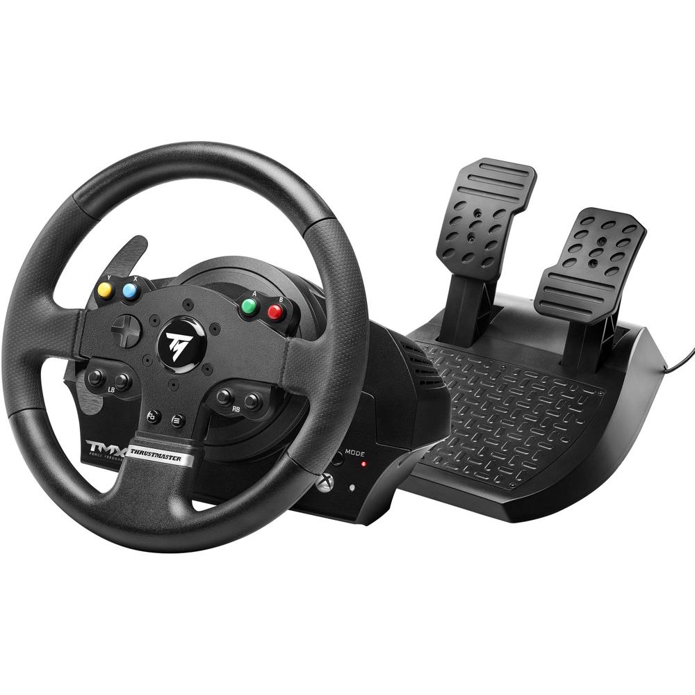 Volante de Carreras Thrustmaster TMX con Retroalimentación de Fuerza - Compatible con Xbox y PC, 11"