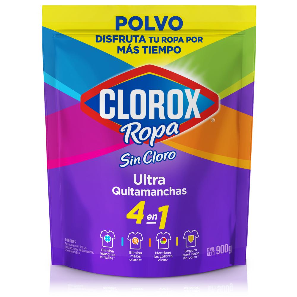 Ultra Quitamanchas Clorox Colores Bolsa 900g