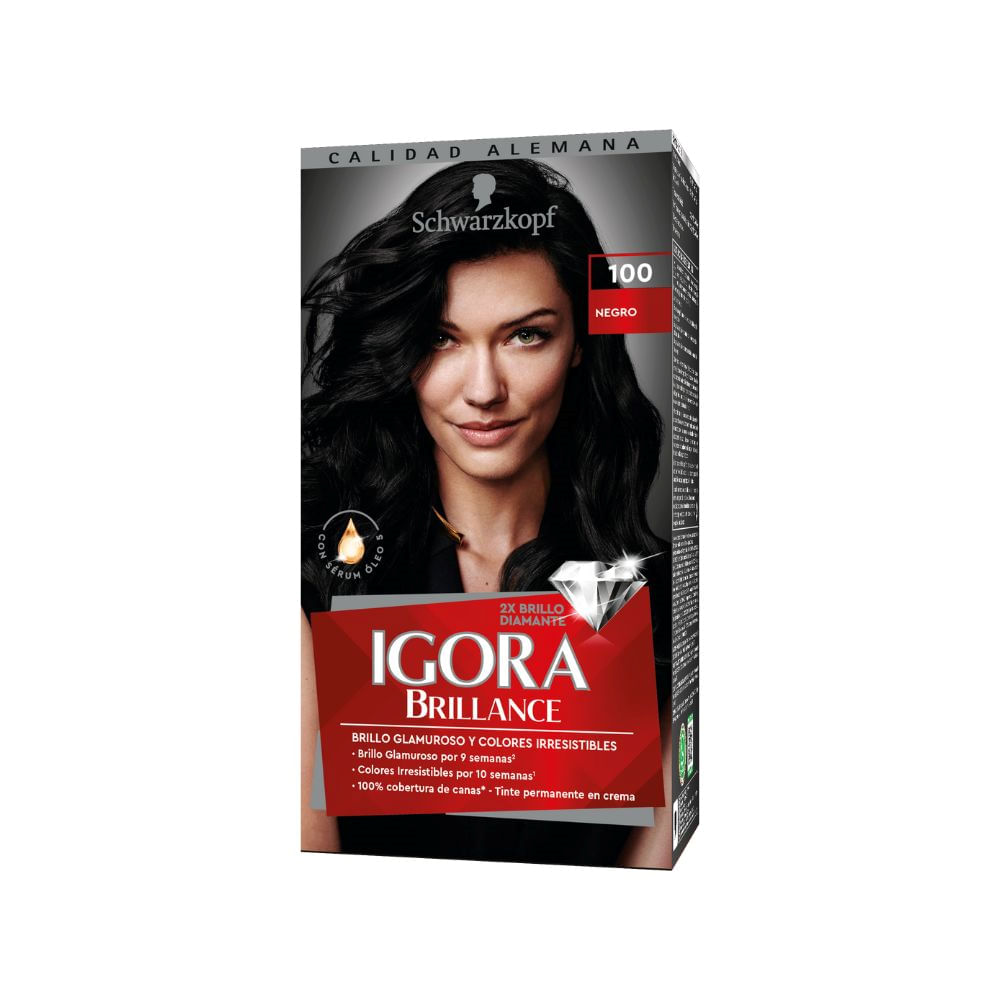 Tinte para Cabello IGORA Vital 7-1 Rubio Mediano Cenizo Caja 1un