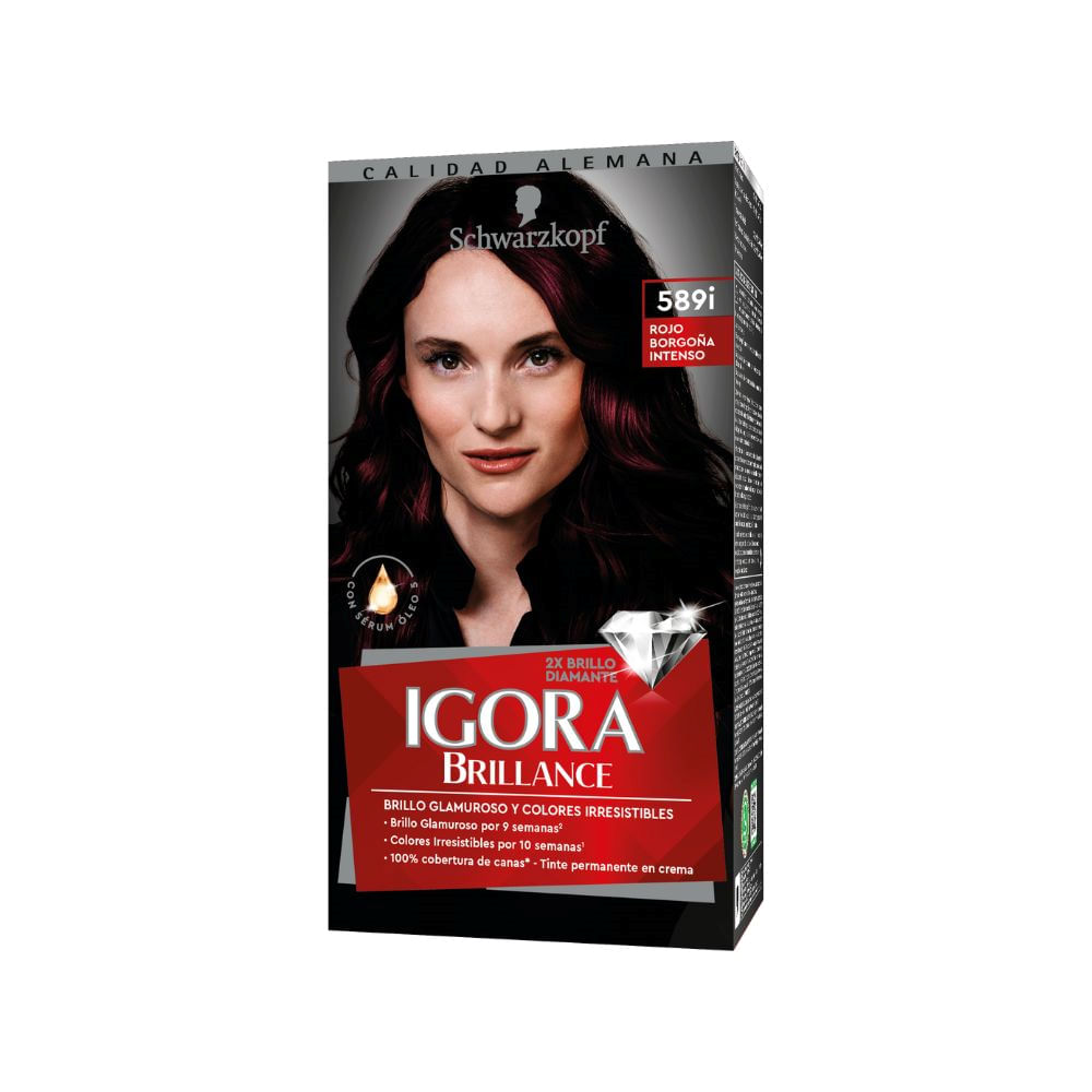Tinte para Cabello IGORA Vital 8-1 Rubio Claro Cenizo Caja 1un