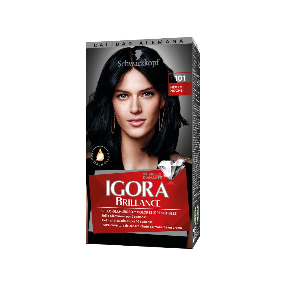 Tinte para Cabello IGORA Vital 7-11 Rubio Mediano Cenizo Intenso Caja 1un
