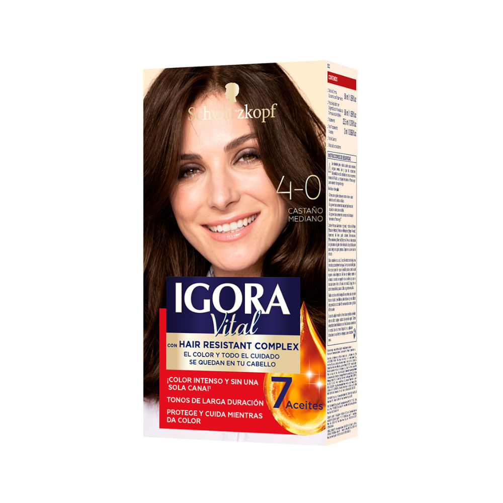 Tinte para Cabello SCHWARZKOPF Igora Brillance 589 Rojo Borgoña Intenso Caja 1un