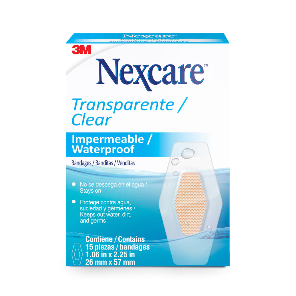 Banditas Nexcare Impermeble Waterproof X15