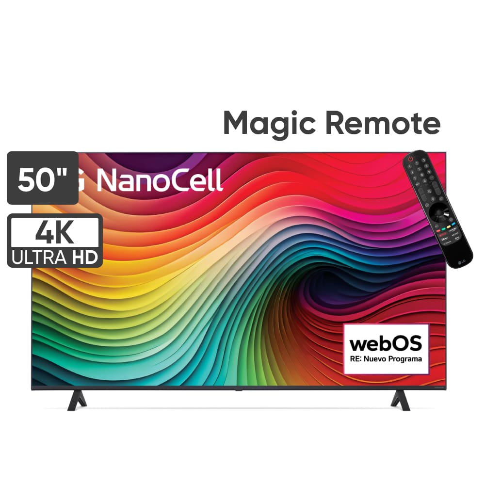 Televisor LG NanoCell 50" UHD 4K ThinQ AI 50NANO80 (2024)