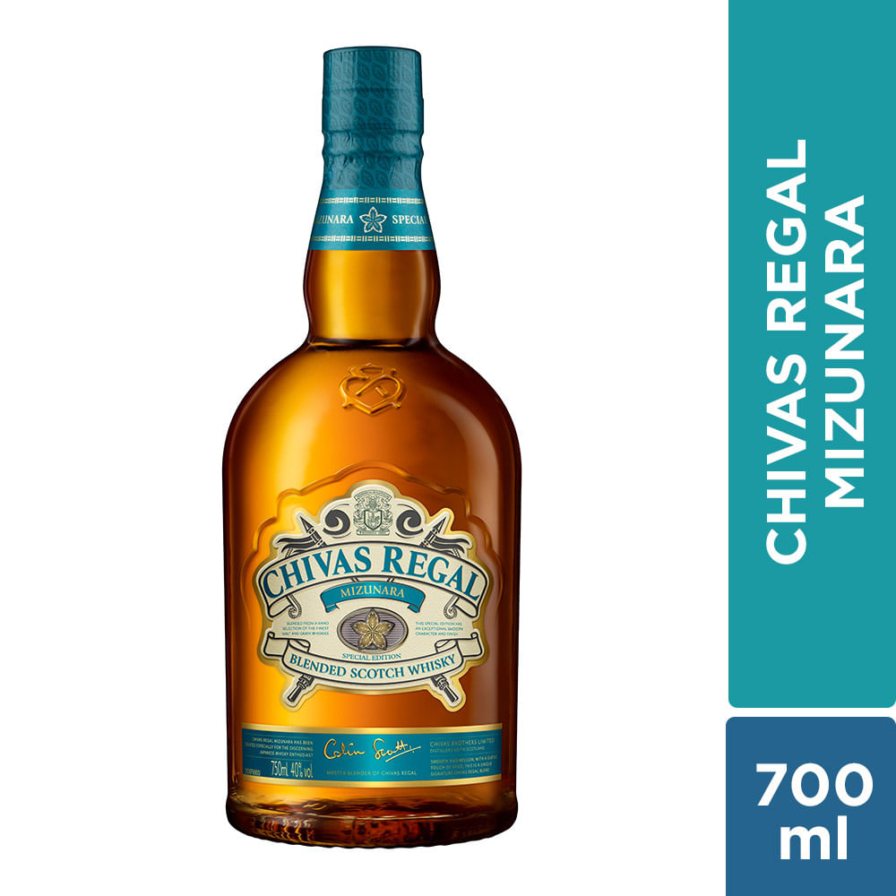 Whisky CHIVAS REGAL Mizunara Botella 700ml