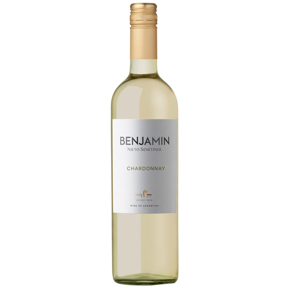 Vino Blanco NIETO SENETINER BENJAMIN Chardonnay Botella 750ml