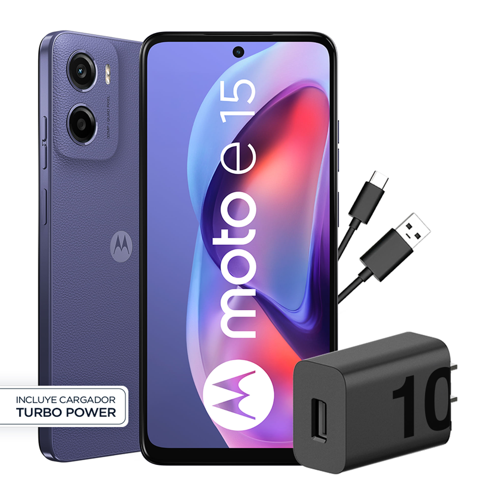 Smartphone MOTOROLA E15 6.7" 2GB 64GB 32MP Skipper Blue