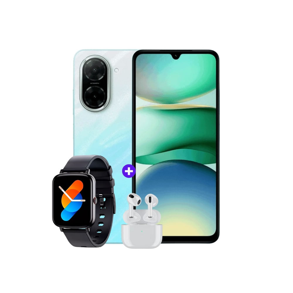 Xiaomi Redmi A5 4G 128GB 4GB Azul + Smartwatch + Audifonos